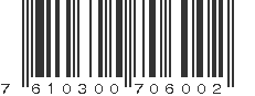 EAN 7610300706002
