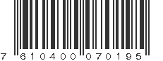 EAN 7610400070195