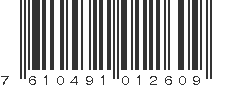 EAN 7610491012609