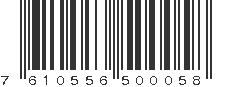 EAN 7610556500058