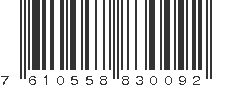 EAN 7610558830092