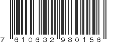 EAN 7610632980156