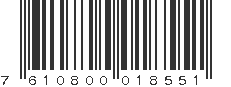EAN 7610800018551