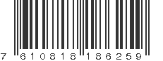 EAN 7610818186259