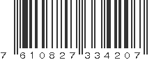 EAN 7610827334207