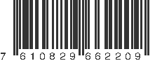 EAN 7610829662209