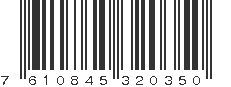 EAN 7610845320350