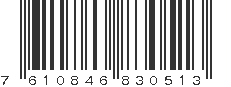 EAN 7610846830513
