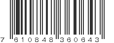 EAN 7610848360643