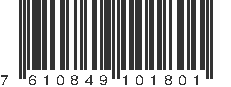 EAN 7610849101801