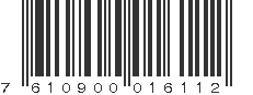 EAN 7610900016112