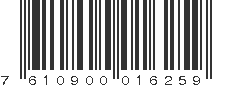 EAN 7610900016259