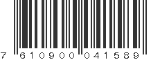 EAN 7610900041589