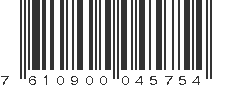 EAN 7610900045754