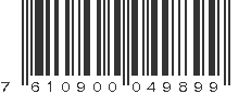 EAN 7610900049899