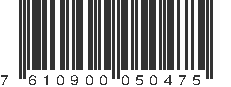 EAN 7610900050475