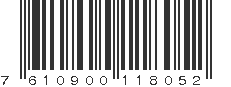 EAN 7610900118052