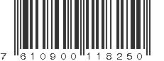 EAN 7610900118250