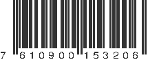 EAN 7610900153206