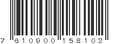 EAN 7610900158102