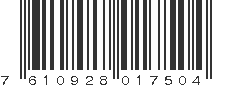 EAN 7610928017504