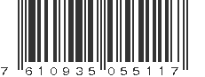 EAN 7610935055117