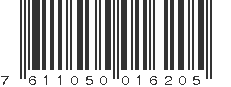 EAN 7611050016205