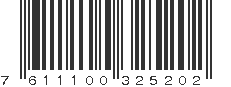 EAN 7611100325202