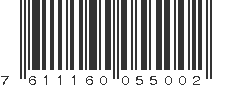 EAN 7611160055002