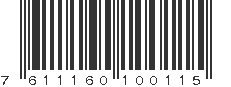 EAN 7611160100115