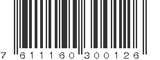 EAN 7611160300126