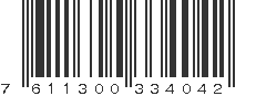 EAN 7611300334042
