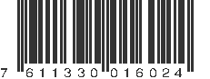 EAN 7611330016024