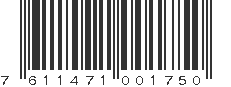 EAN 7611471001750