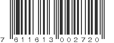 EAN 7611613002720