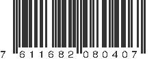 EAN 7611682080407
