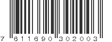 EAN 7611690302003