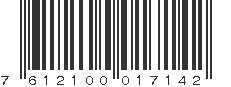 EAN 7612100017142
