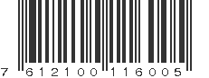 EAN 7612100116005