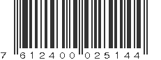 EAN 7612400025144