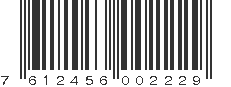 EAN 7612456002229