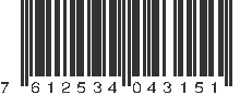 EAN 7612534043151