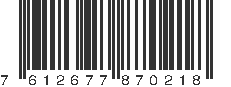 EAN 7612677870218