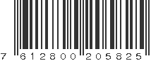 EAN 7612800205825