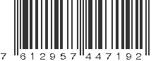 EAN 7612957447192