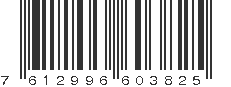 EAN 7612996603825