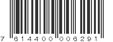 EAN 7614400006291