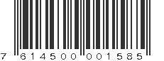 EAN 7614500001585
