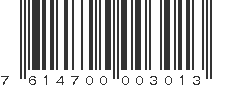EAN 7614700003013