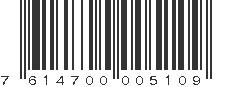 EAN 7614700005109